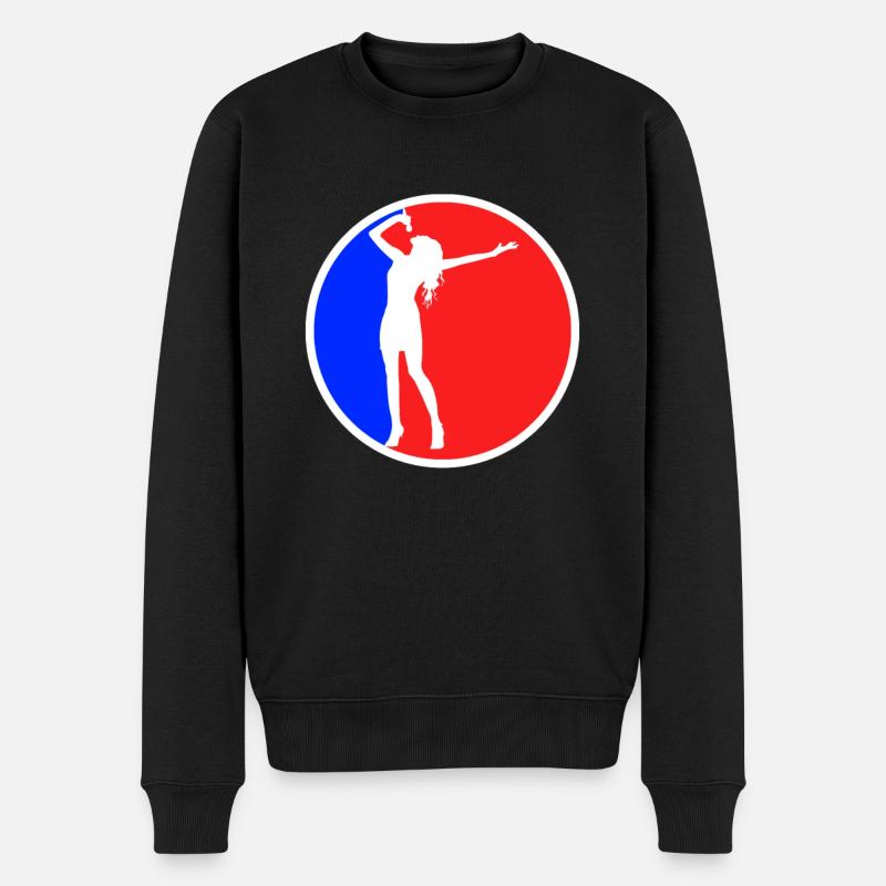 Singen Logo - Männer Premium Bio Pullover - Schwarz