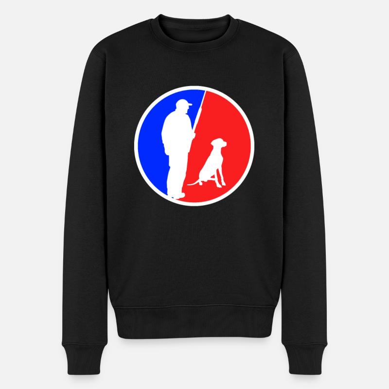 Logo de chasse - Pull Premium bio Homme - noir
