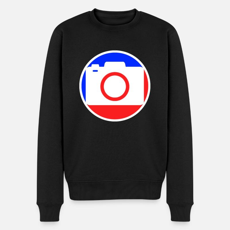 Logo de la photographie - Pull Premium bio Homme - noir