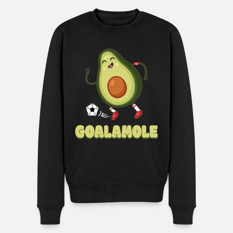 Avocat Goalamole - Pull Premium bio Homme - noir