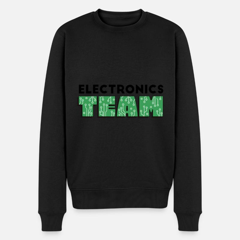 Programmeur - électronique TEAM - Pull Premium bio Homme - noir