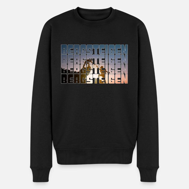 alpinisme - Pull Premium bio Homme - noir