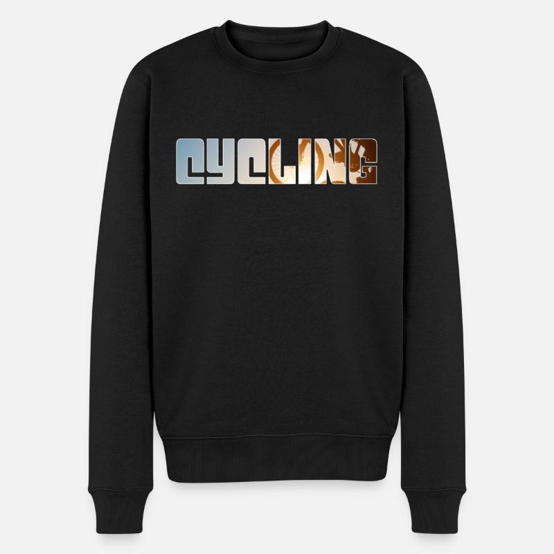 Vélo - Pull Premium bio Homme - noir