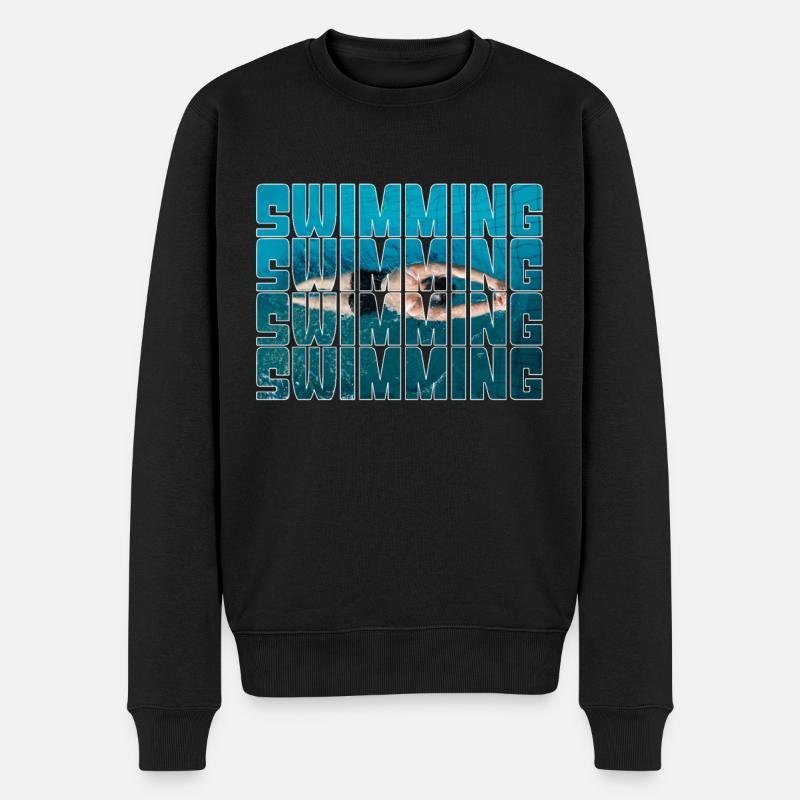 Nager - Pull Premium bio Homme - noir