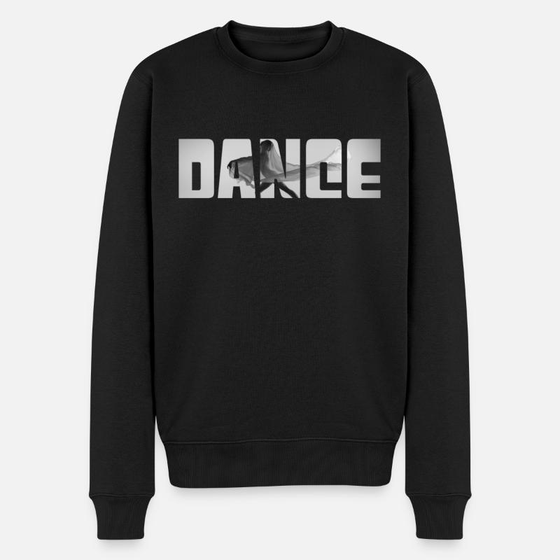 Tanzen - Männer Premium Bio Pullover - Schwarz