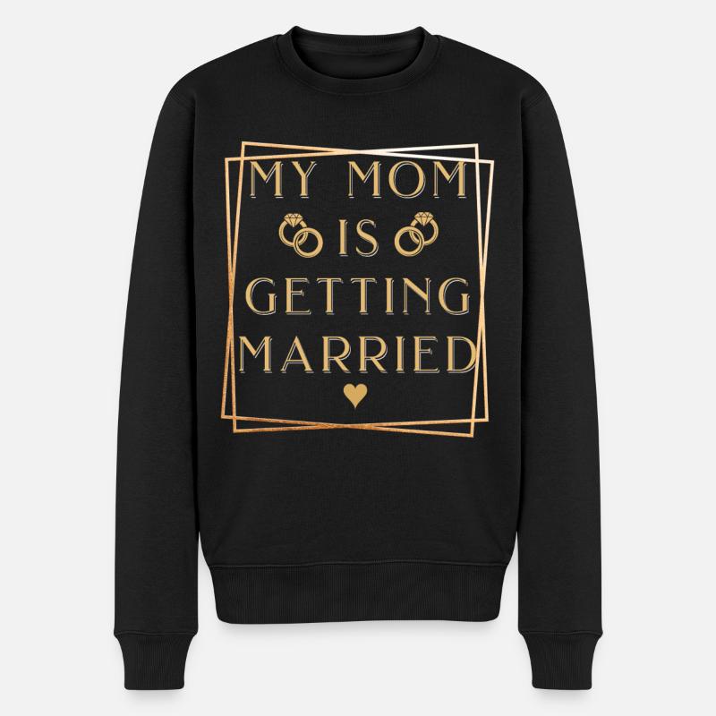 Mère de mariage - Pull Premium bio Homme - noir