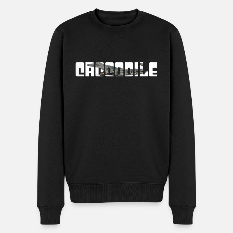 Crocodile - Pull Premium bio Homme - noir