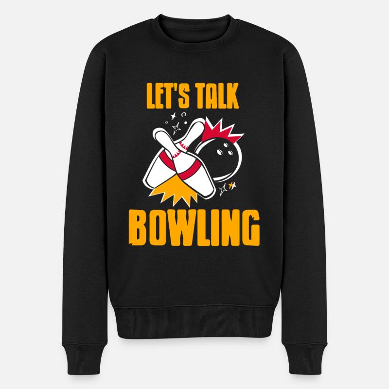 Parlons bowling - Pull Premium bio Homme - noir