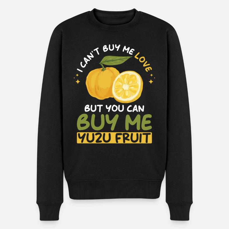 Yuzu Fruit Dicton - Pull Premium bio Homme - noir
