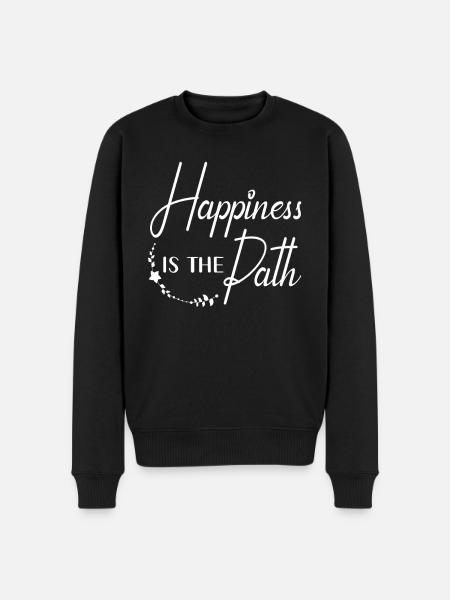 Zen Inspirational Quote - Men's Premium Organic Jumper - black