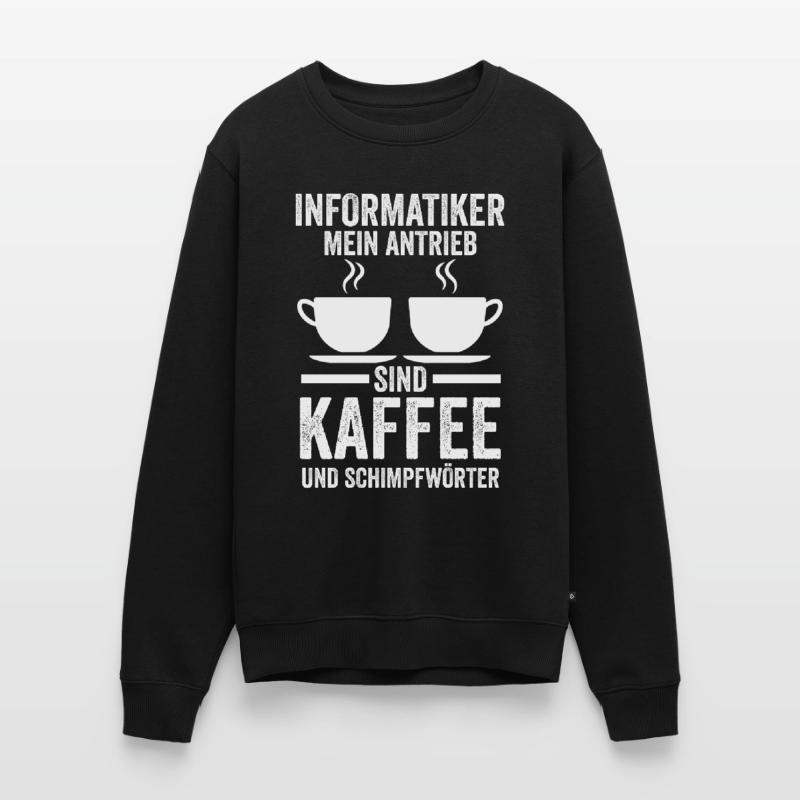Programmierer Kaffee Informatiker Informatik Männer Premium Bio Pullover