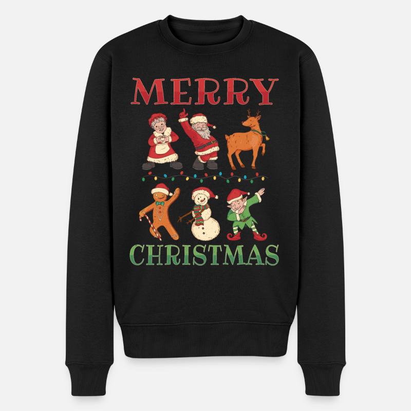 Joyeux Noël de Noël - Pull Premium bio Homme - noir