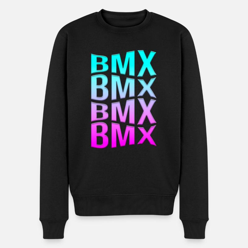 Le BMX - Pull Premium bio Homme - noir
