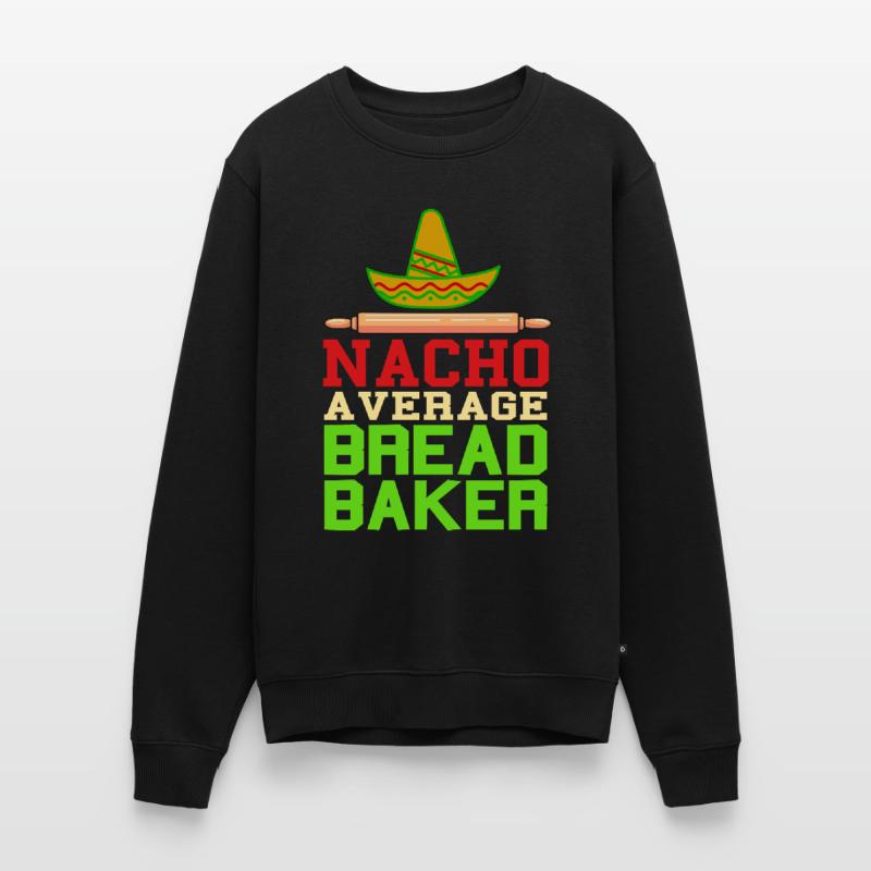 Nacho a verage bread baker Männer Premium Bio Pullover