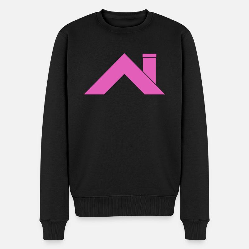 Toit de la maison - Pull Premium bio Homme - noir