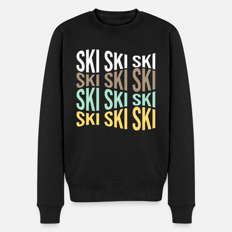 ski - Pull Premium bio Homme - noir