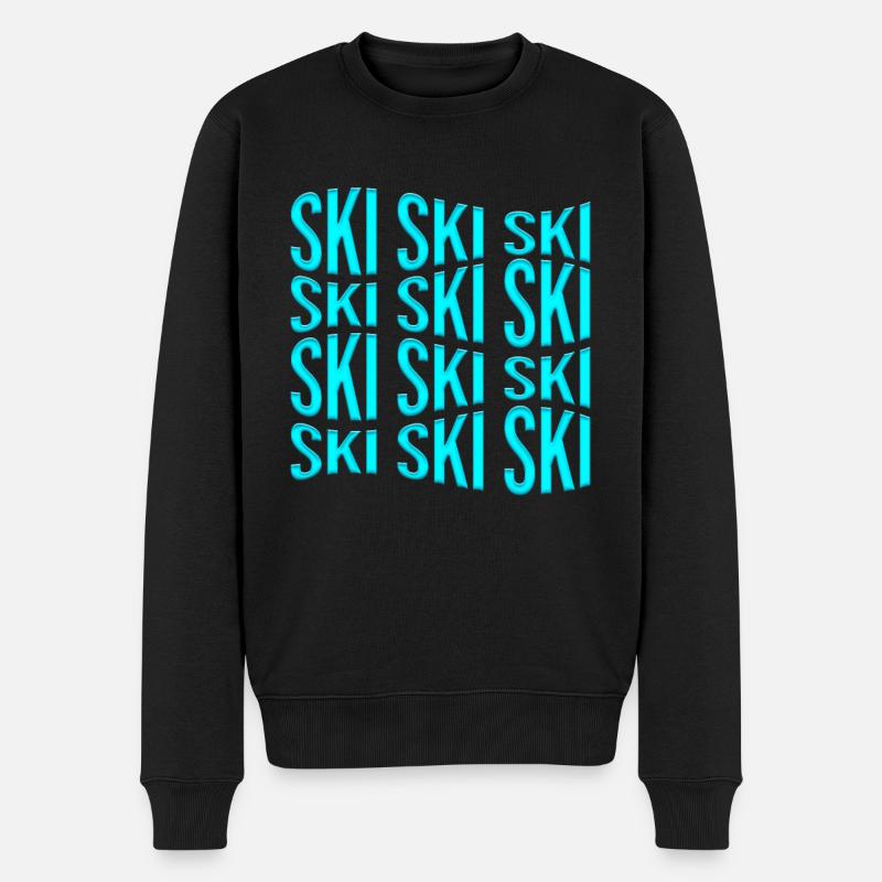 ski - Pull Premium bio Homme - noir