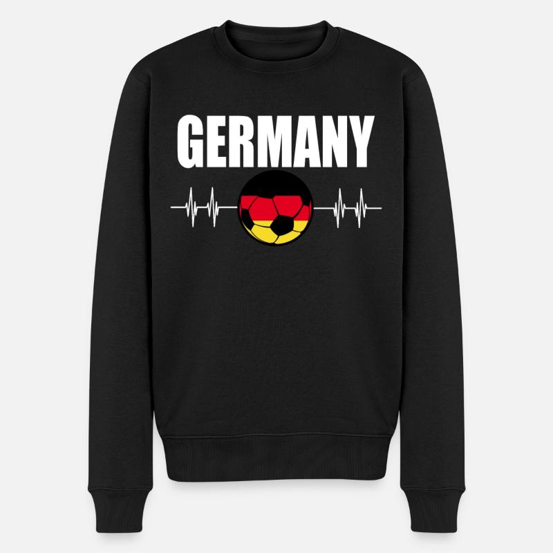 Allemagne Football - Pull Premium bio Homme - noir