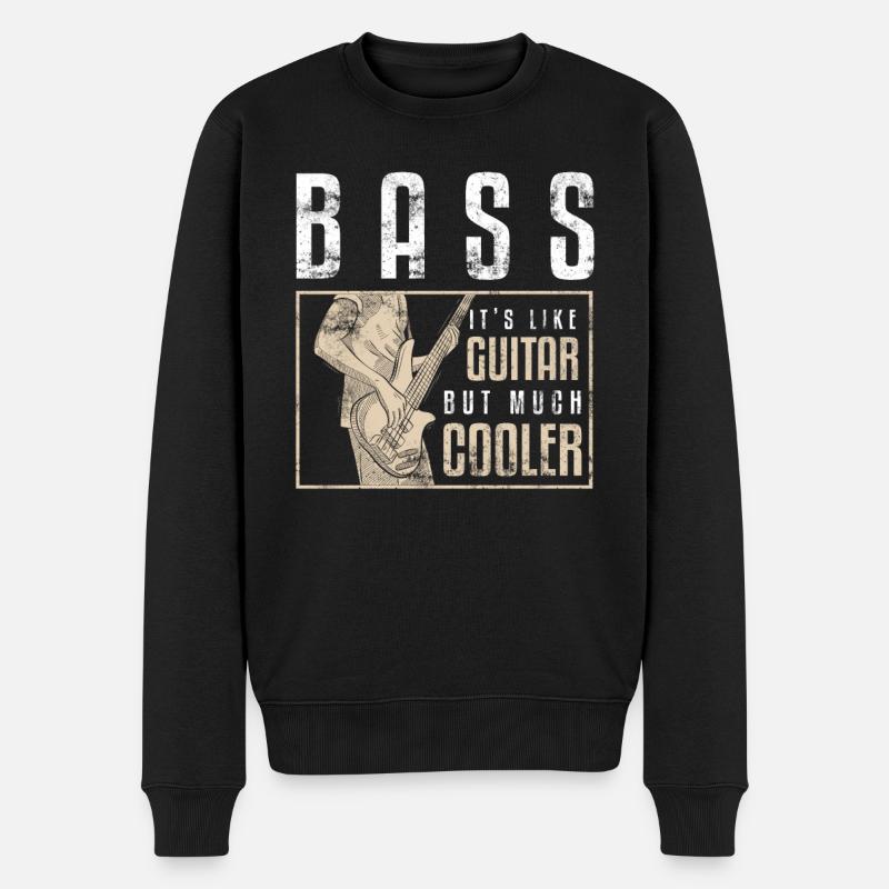 Basse Basse Bassiste - Pull Premium bio Homme - noir