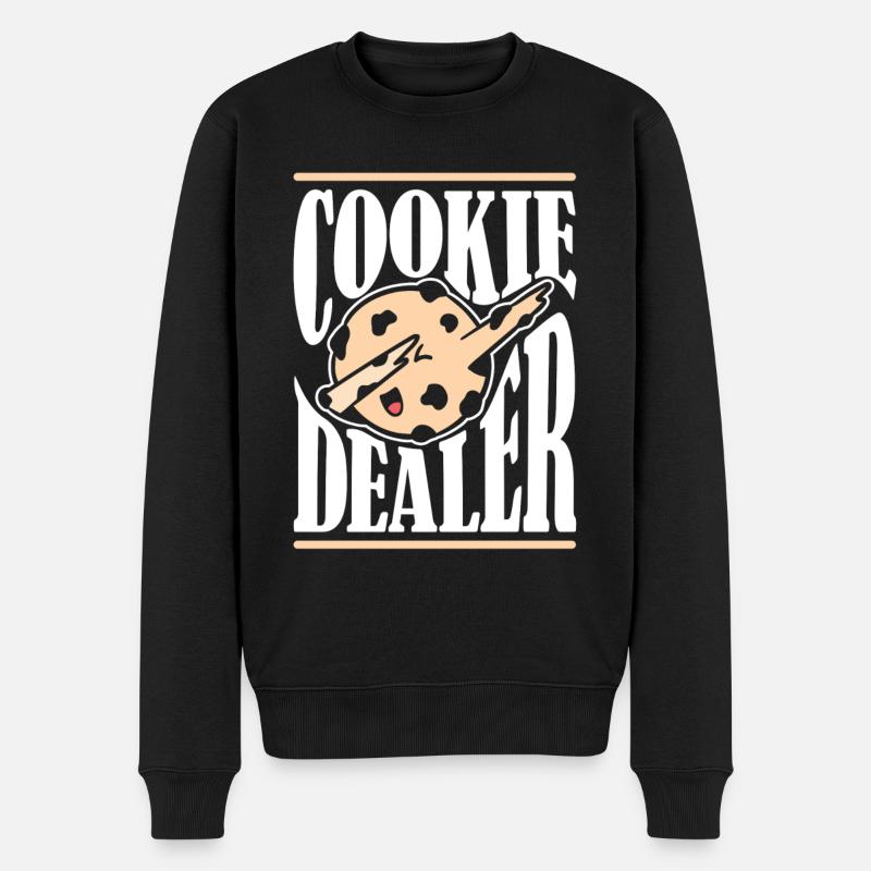 Biscuits Dealer Baking - Pull Premium bio Homme - noir