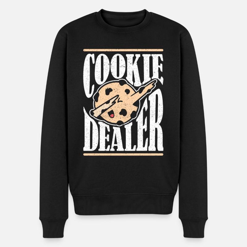 Biscuits Dealer Baking - Pull Premium bio Homme - noir