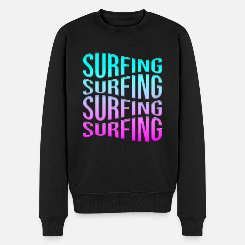 Surf - Pull Premium bio Homme - noir