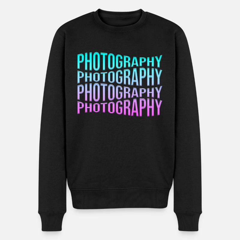 Photographie - Pull Premium bio Homme - noir