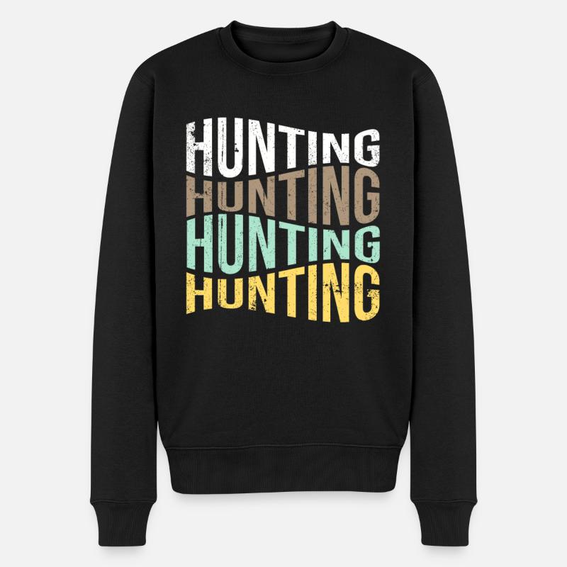 Chasser - Pull Premium bio Homme - noir