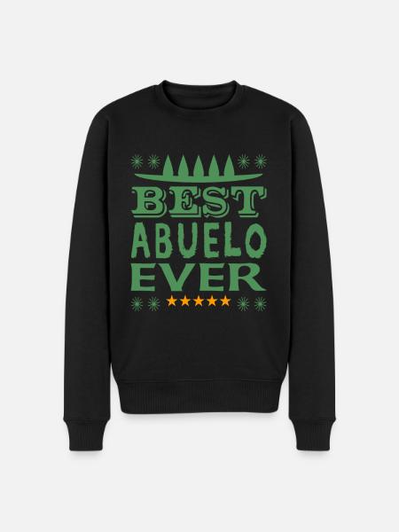 Best Abuelo Ever - Men's Premium Organic Jumper - black