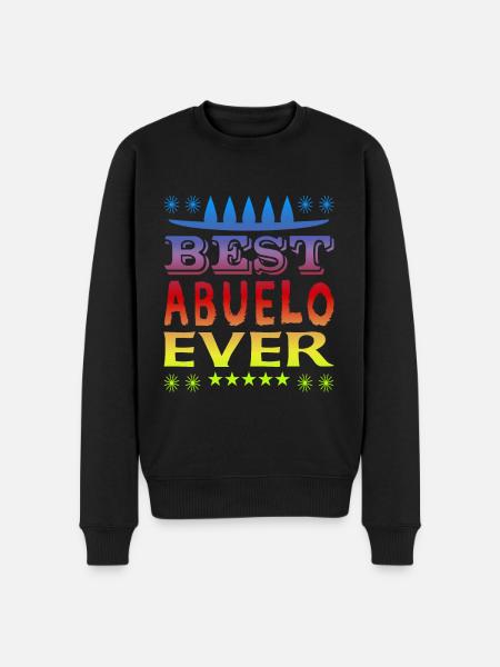 Best Abuelo Ever - Men's Premium Organic Jumper - black