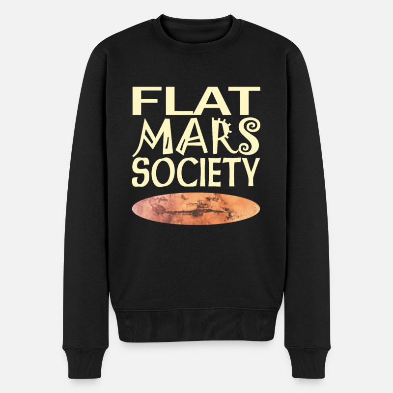 Société Flat Mars - Pull Premium bio Homme - noir