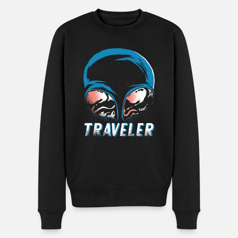 Musican Lover Casque Just Music - Pull Premium bio Homme - noir