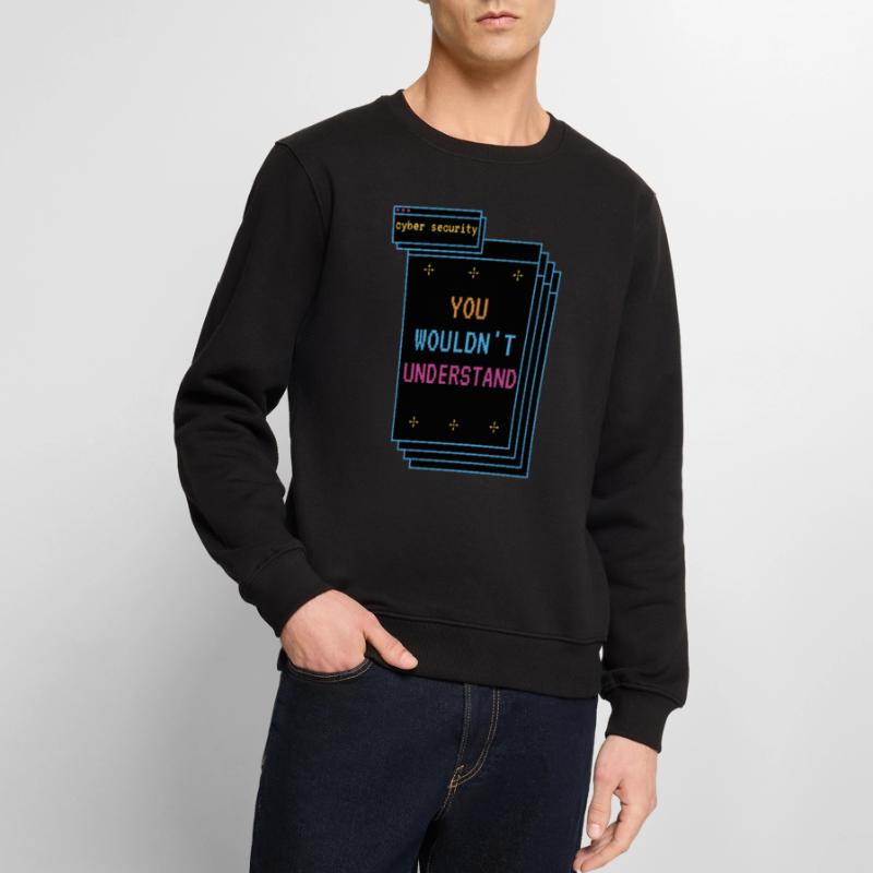 Cybersecurity - IT Security Computer Scientist Men's Premium Organic Jumper