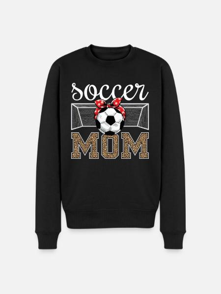 Soccer Mom - Männer Premium Bio Pullover - Schwarz