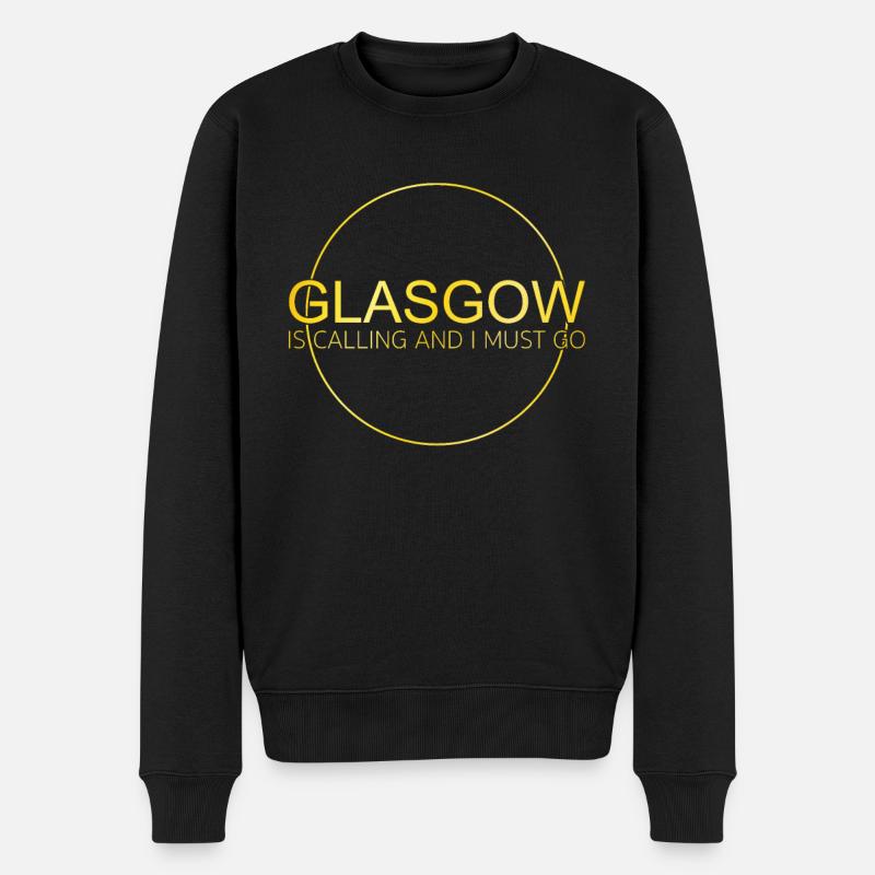 Glasgow - Pull Premium bio Homme - noir