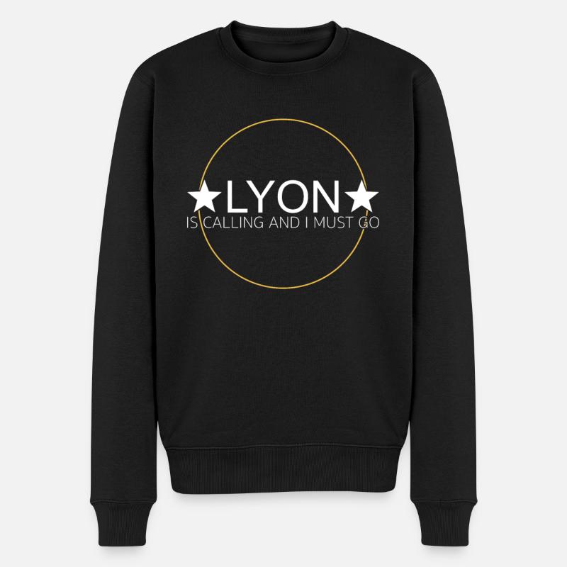 Dicton lyonnais - Pull Premium bio Homme - noir