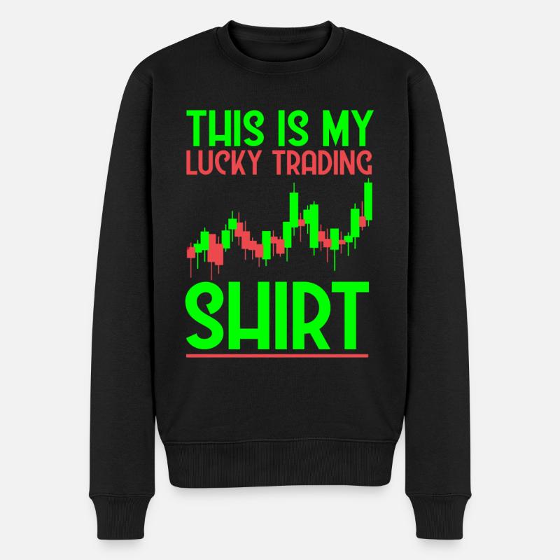 Trading Happiness Exchange - Pull Premium bio Homme - noir