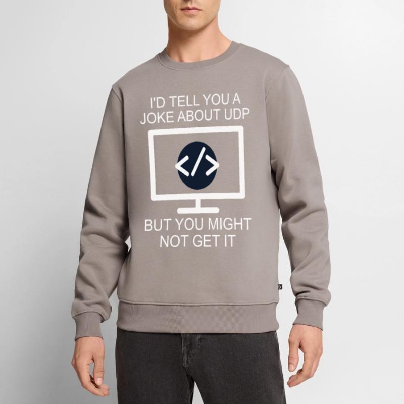 Cybersecurity - IT Security Computer Scientist Men's Premium Organic Jumper