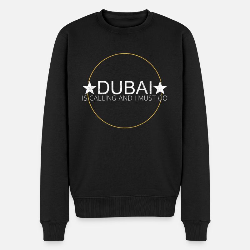 Dubaï Citation - Pull Premium bio Homme - noir