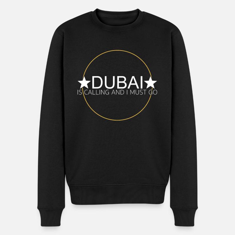 Dubaï Citation - Pull Premium bio Homme - noir