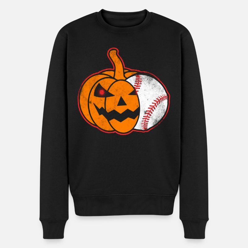 Baseball Halloween - Pull Premium bio Homme - noir