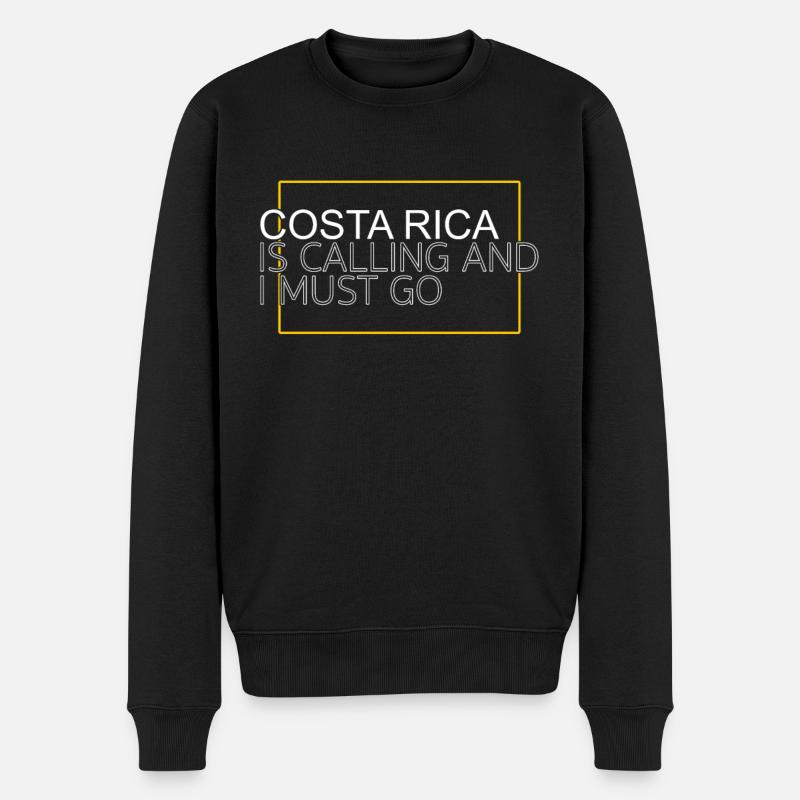 Costa Rica Dicton - Pull Premium bio Homme - noir
