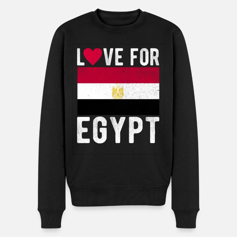 Egypte Souvenir - Pull Premium bio Homme - noir