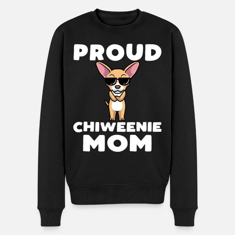 Chiweenie Chien - Pull Premium bio Homme - noir