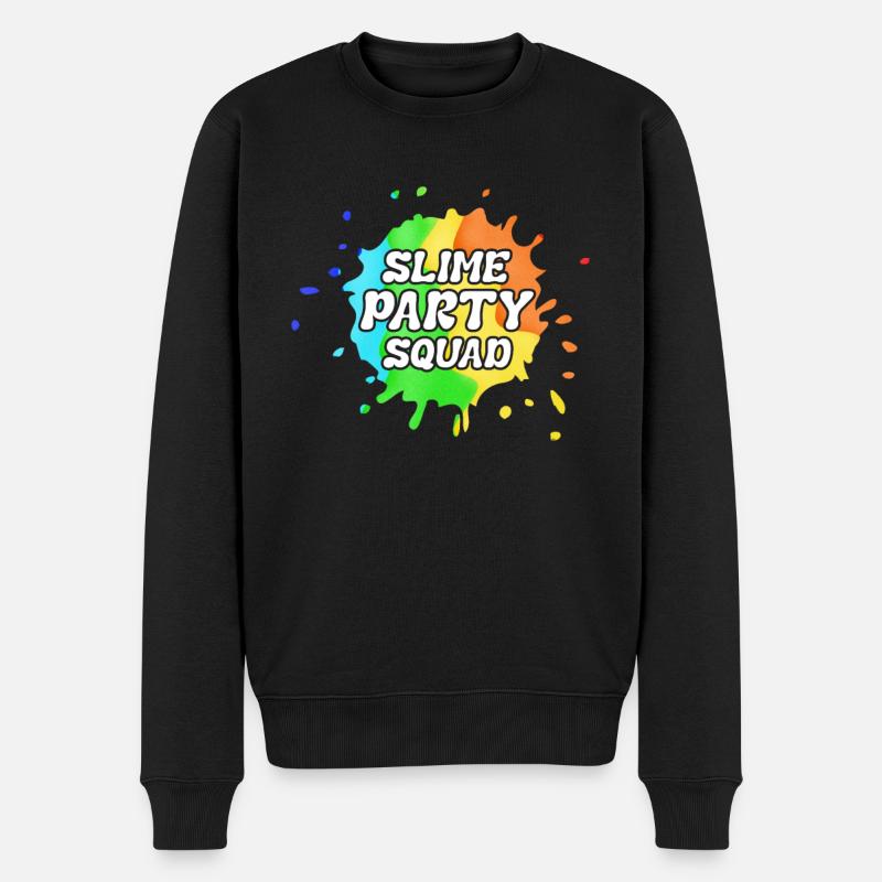 Slime Rainbow Magic Drop Splash - Pull Premium bio Homme - noir
