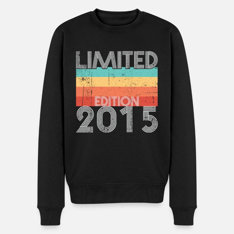 Edition Limitée Rétro 2015 - Pull Premium bio Homme - noir