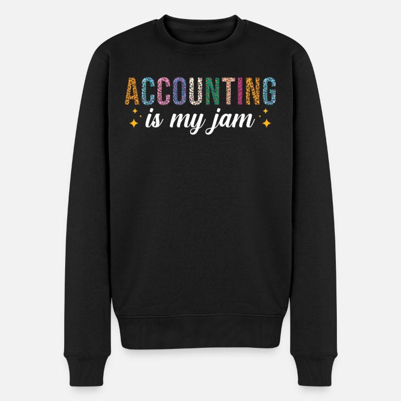 La comptabilité est ma passion - Pull Premium bio Homme - noir