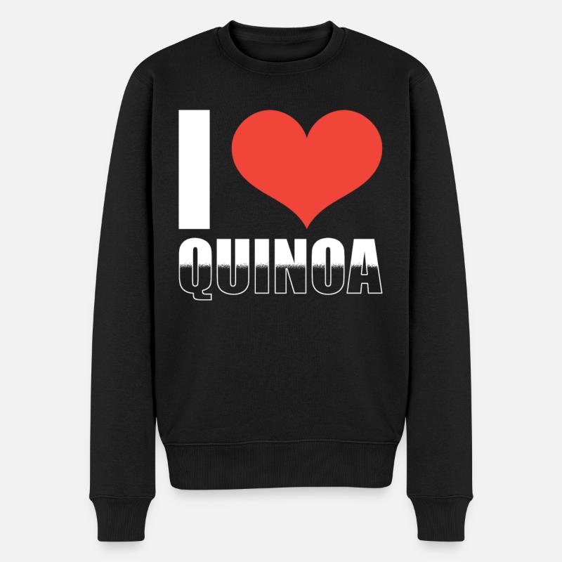 Dicton du quinoa - Pull Premium bio Homme - noir