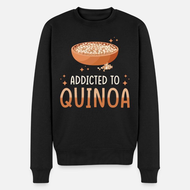 Dicton du quinoa - Pull Premium bio Homme - noir