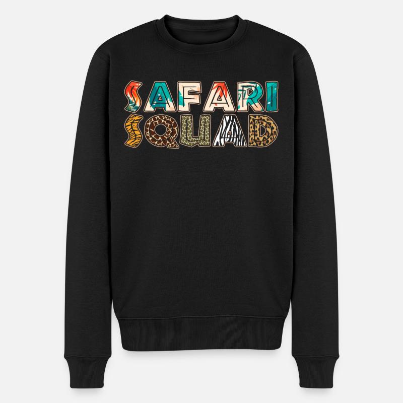 Équipage Safari - Pull Premium bio Homme - noir